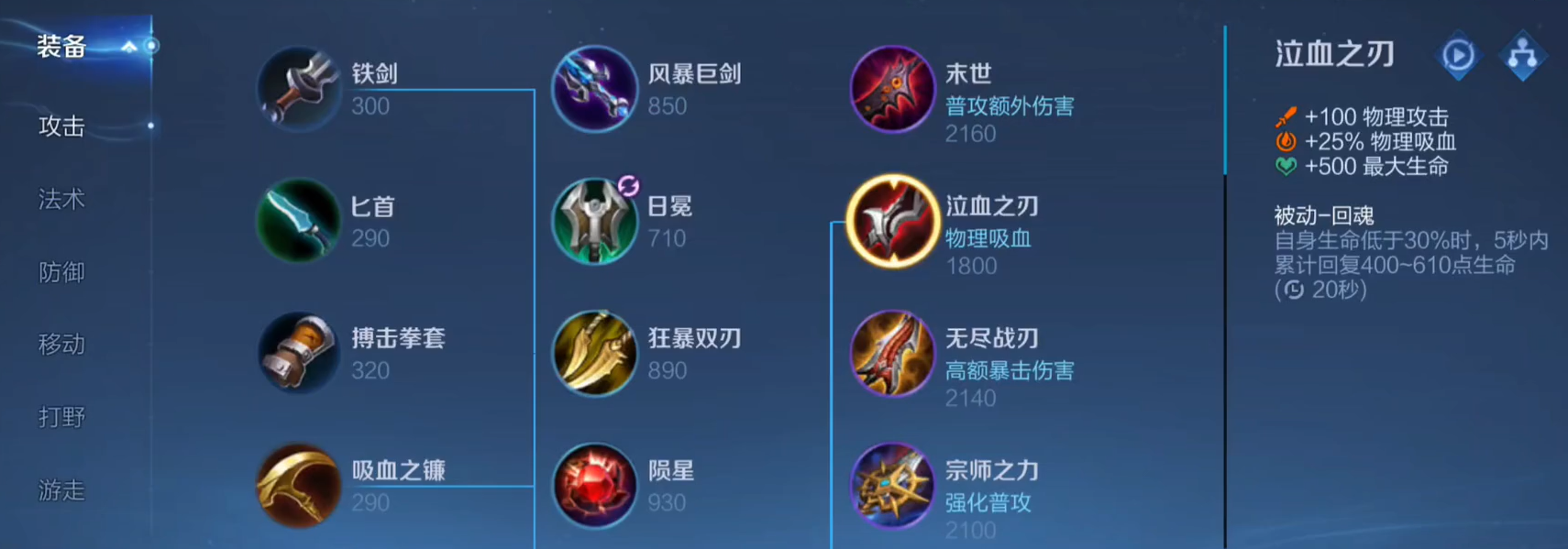 王者荣耀双射手打野怎么出装 王者荣耀双射手打野怎么出装