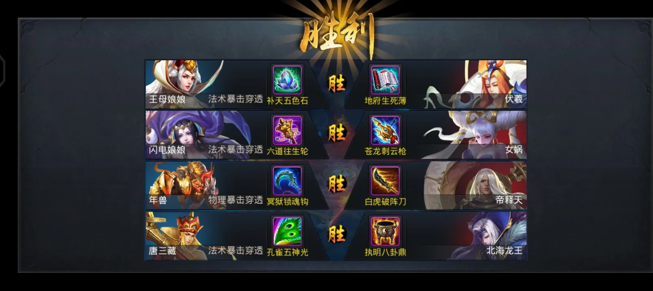 乱斗西游伏羲出什么装备 乱斗西游伏羲出什么装备