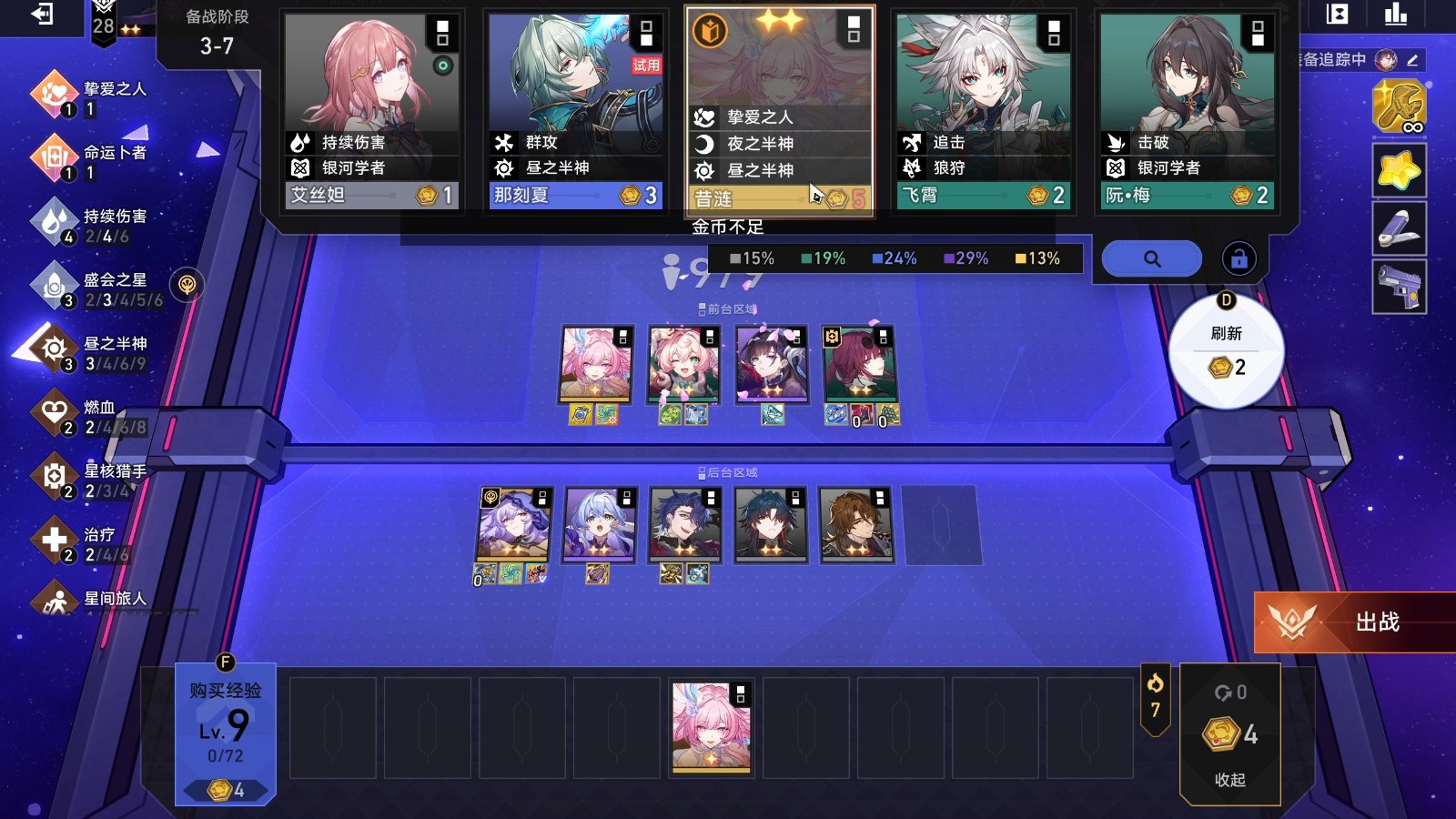 崩坏星穹铁道货币战争最强阵容是什么 崩坏星穹铁道货币战争最强阵容是什么