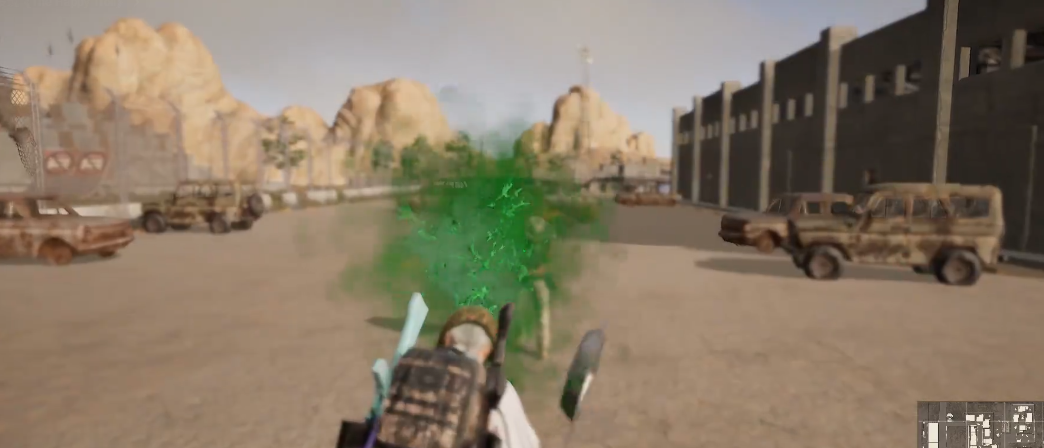 绝地求生怎么扔出平底锅