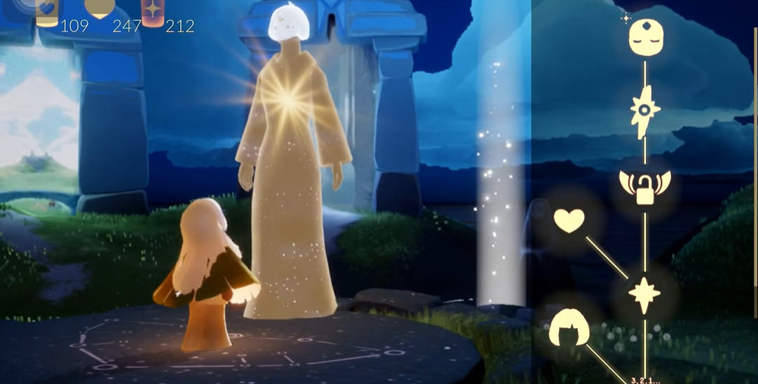 光遇矮人怎么站水里