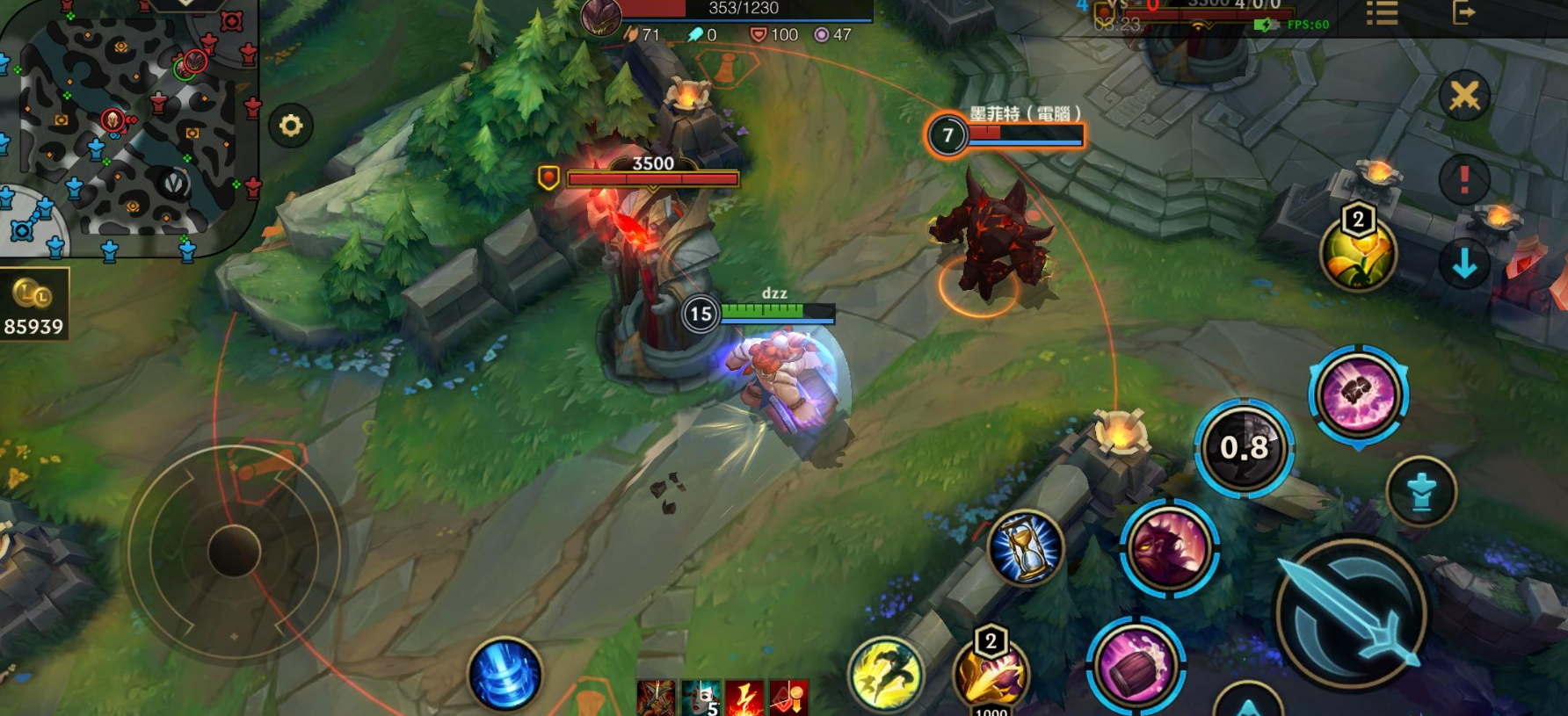 英雄联盟手游酒桶如何对劫