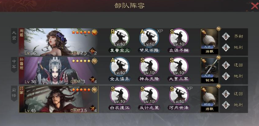 率土之滨周姬怎么搭配 率土之滨周姬怎么搭配