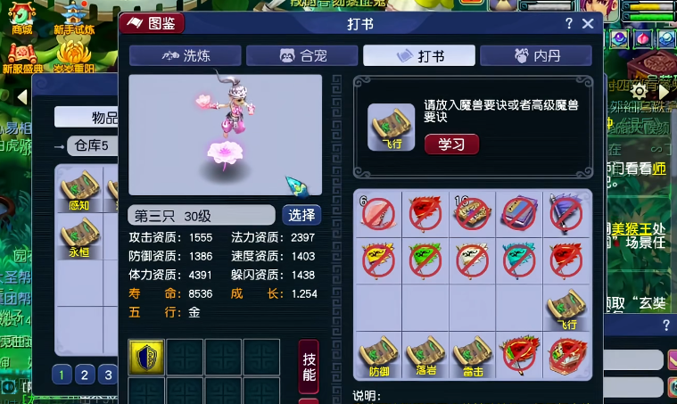 梦幻西游末排书都有什么 梦幻西游末排书都有什么