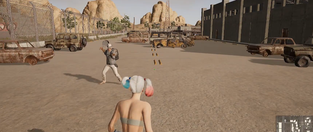 绝地求生怎么扔出平底锅