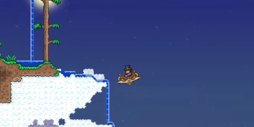 泰拉瑞亚怎么判断空岛的位置 泰拉瑞亚怎么判断空岛的位置