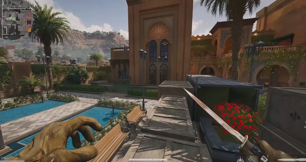 三角洲行动酒店怎么上去