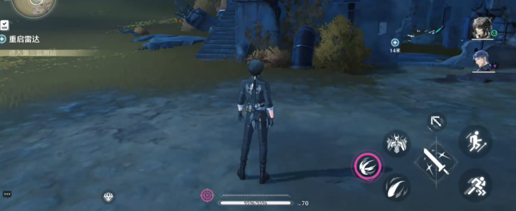 鸣潮岩壁怎么打碎