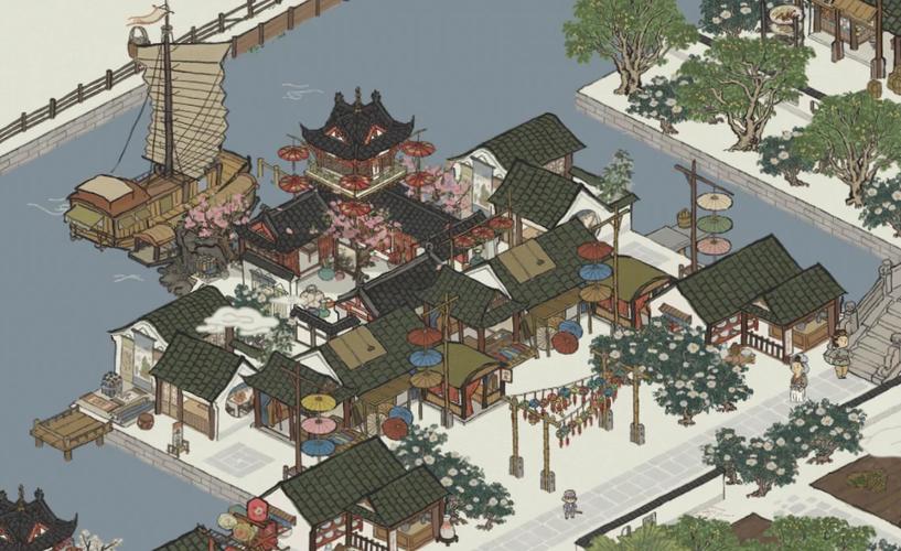 江南百景图如何买建筑