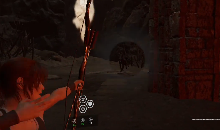 古墓丽影崛起狼窝古墓怎么过