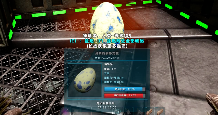 方舟生存进化捡的龙蛋怎么孵化