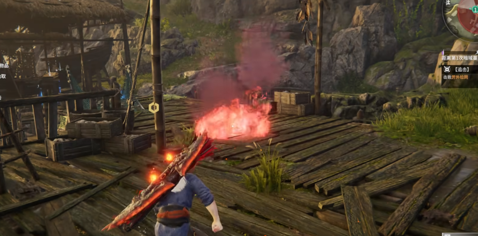 永劫无间落日寺悬挂火笼在哪