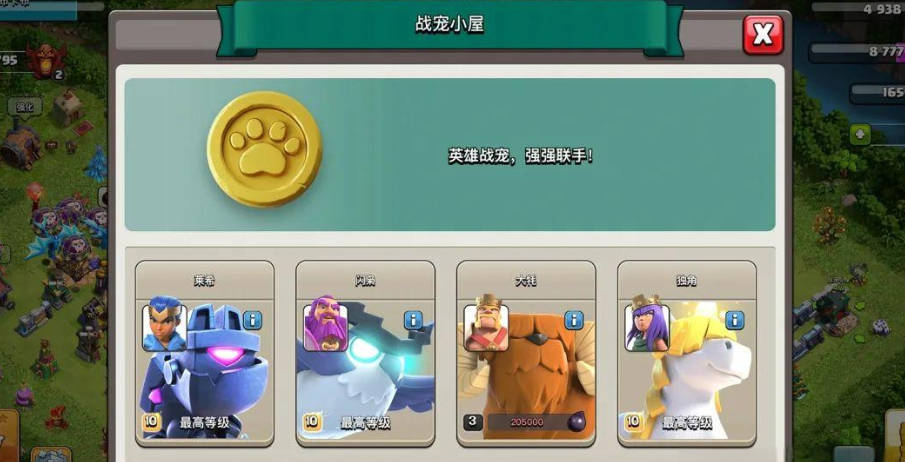 部落冲突女王怎么搭配战宠