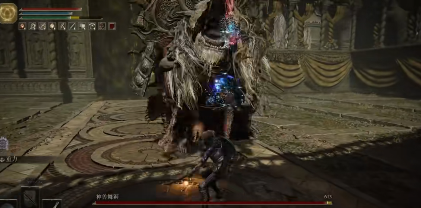 艾尔登法环神兽舞狮怎么打