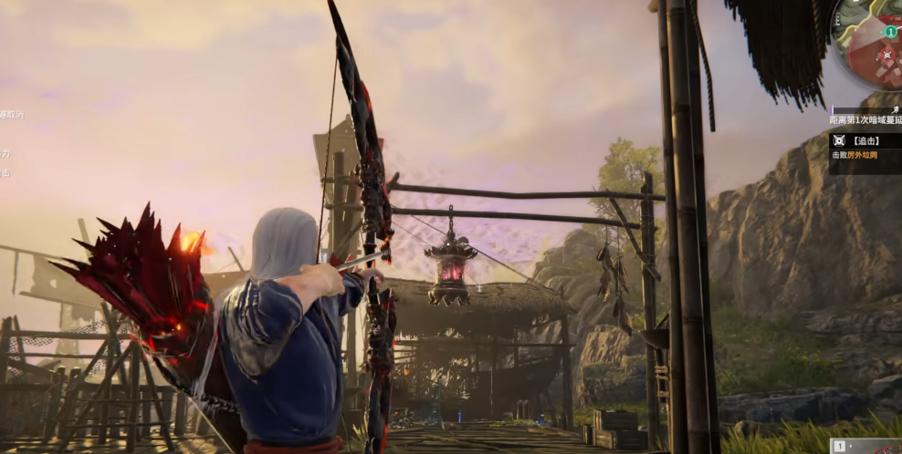 永劫无间落日寺悬挂火笼在哪