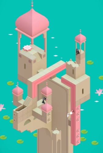 纪念碑谷中的水宫怎么玩