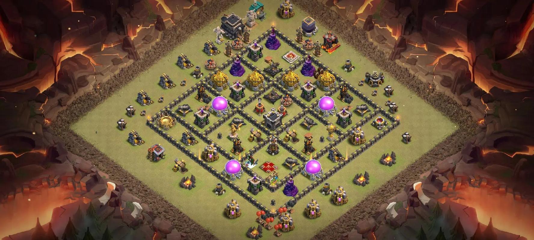 部落冲突8本怎样打9本