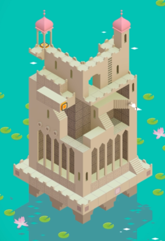 纪念碑谷中的水宫怎么玩