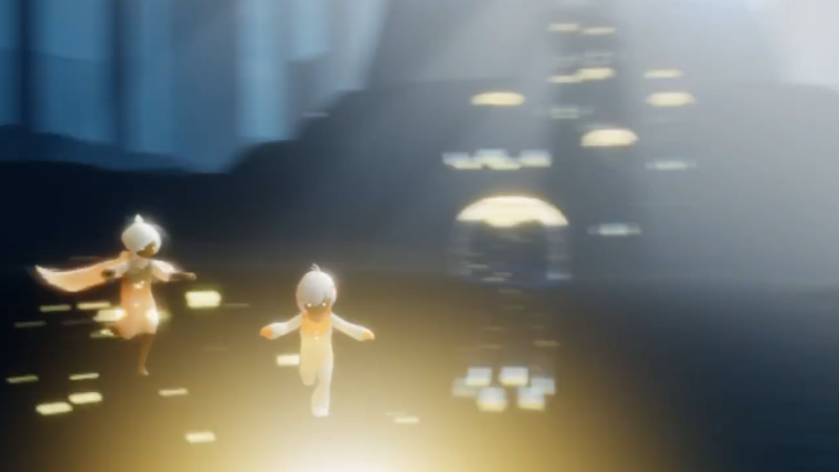 光遇永久无翼雨林怎么过桥