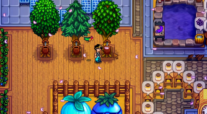 星露谷物语桃心花木怎么种