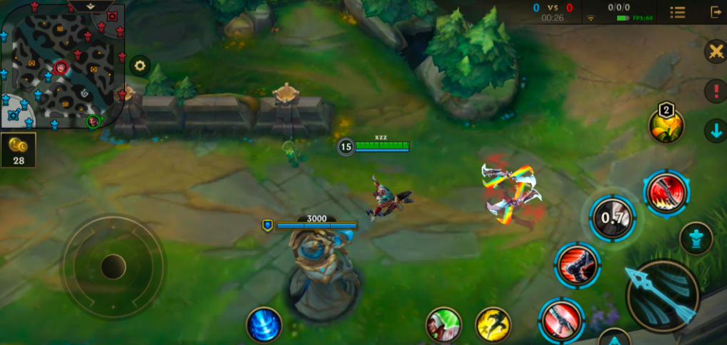 英雄联盟手游哪个英雄推塔快