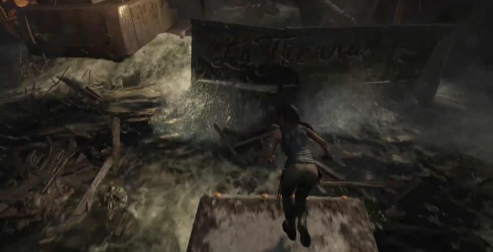 古墓丽影11洪水怎么过