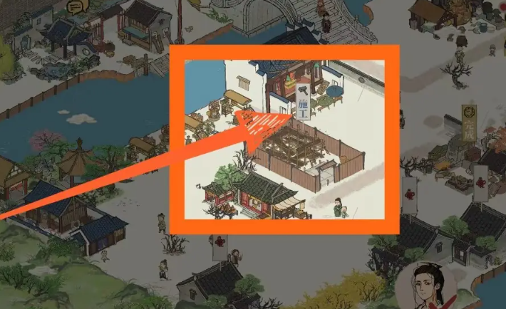 江南百景图医馆在哪个图