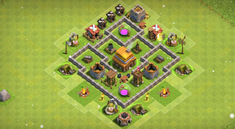 部落冲突四级阵型怎么做 部落冲突四级阵型怎么做