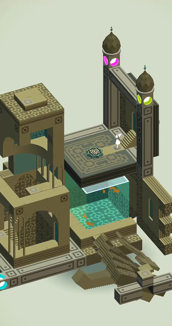 纪念碑谷1第8关怎么解