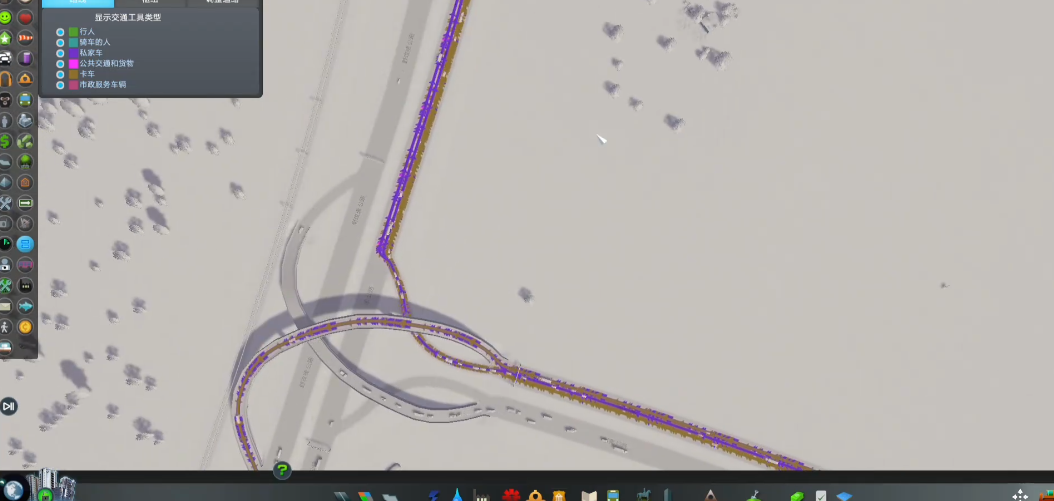 城市天际线工业区道路怎么规划