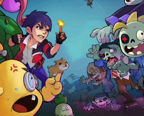 豆豆打僵尸游戏