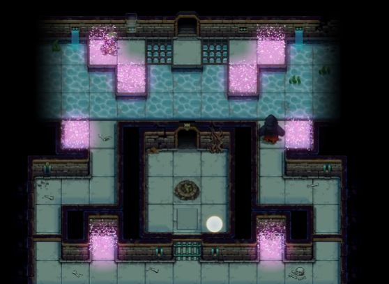 恐怖岩地牢游戏